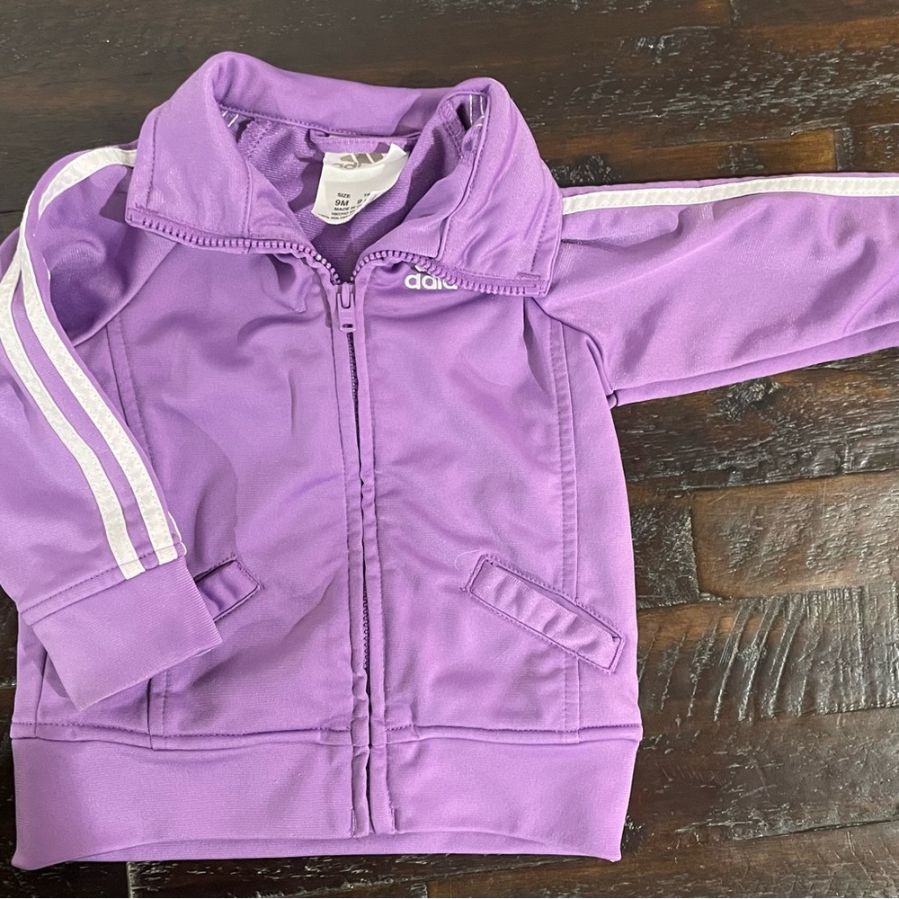 Adidas baby zip up
